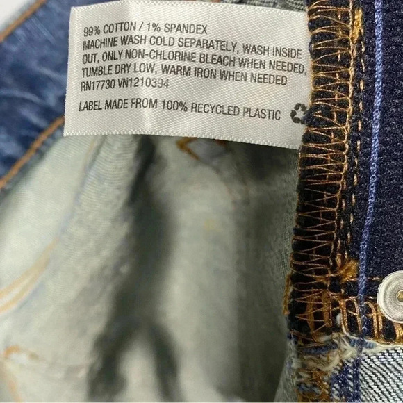 Isabel Maternity Denim Midi Short Blue Expandable Side Panels Stretch - Picture 5 of 5